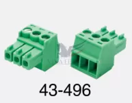 Terminal Block 3Pin 3.81 đực chân thẳng
